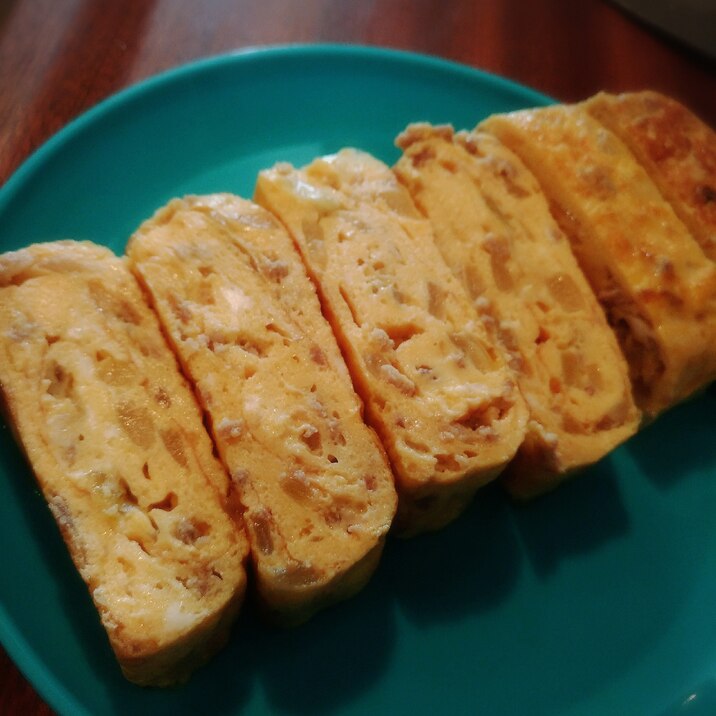 幼児食やお弁当に♪オムレツ風★卵焼き